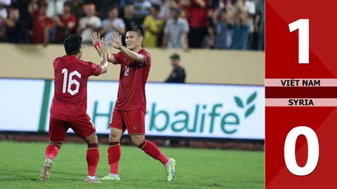 VIDEO bàn thắng Việt Nam vs Syria: 1-0 (Giao hữu Quốc tế 2023)