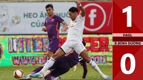 VIDEO bàn thắng HAGL vs B.Bình Dương: 1-0 (Vòng 1/8 Cúp QG 2023)