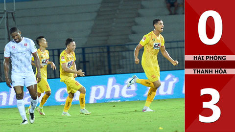 VIDEO bàn thắng Hải Phòng vs Thanh Hóa: 0-3 (Vòng 2 giai đoạn 2 V.League 2023)