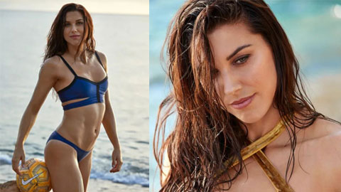 Vẻ đẹp vạn người mê của tiền đạo số 1 tuyển Mỹ tại World Cup nữ