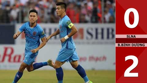 VIDEO bàn thắng SLNA vs B.Bình Dương: 0-2 (Vòng 3 giai đoạn 2 V.League 2023)