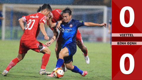 VIDEO bàn thắng Viettel vs Bình Định: 0-0 (Vòng 4 giai đoạn 2 V-League 2023)