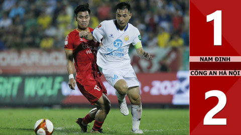 VIDEO bàn thắng Nam Định vs Công an Hà Nội: 1-2 (Vòng 4 giai đoạn 2 V-League 2023)