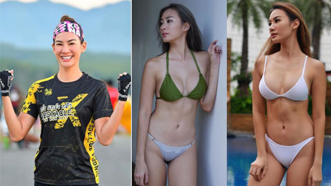 Siêu mẫu mê chạy bộ mặc bikini khiến đấng mày râu đứng ngồi không yên