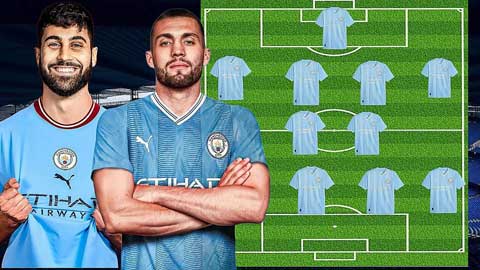 Man City sẽ có đội hình mạnh ra sao khi xuất hiện Kovacic và Gvardiol