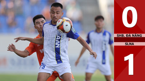 VIDEO bàn thắng SHB. Đà Nẵng vs SLNA: 0-1 (Vòng 4 giai đoạn 2 V-League 2023)