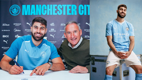 Man City ra mắt trung vệ đắt giá thứ 2 thế giới