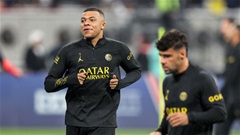 Mbappe vẫn tập với đội dự bị, bị gạch tên ở trận mở màn Ligue 1