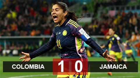 Kết quả ĐT nữ Colombia 1-0 ĐT nữ Jamaica: Đại diện Nam Mỹ vào tứ kết