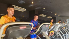 HLV Hoàng Anh Tuấn thay đổi kế hoạch, U23 Việt Nam tập ở phòng gym