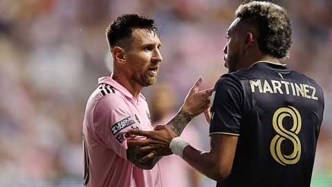 Messi sẵn sàng lao tới cãi nhau với cầu thủ Philadelphia khi đồng đội bị 'bắt nạt'