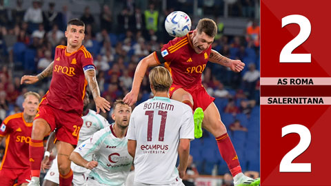 VIDEO bàn thắng AS Roma vs Salernitana: 2-2 (Vòng 1 Serie A 2023/24)