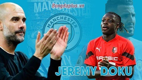 Jeremy Doku là ai mà khiến Man City bỏ ra 55,5 triệu bảng?