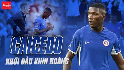 Khởi đầu kinh hoàng của Caicedo tại Chelsea: Giá như Pochettino đừng tung anh vào sân