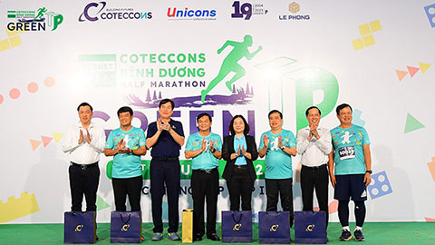 Bình Dương: Sôi động giải Half Marathon Coteccons-Lê Phong năm 2023
