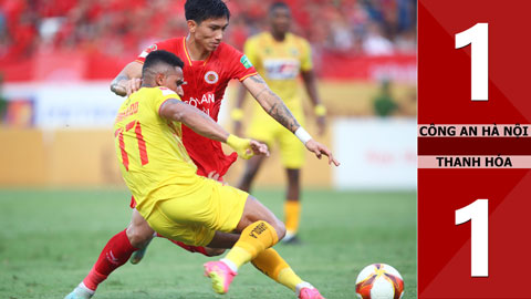 VIDEO bàn thắng Công An Hà Nội vs Thanh Hóa: 1-1 (Vòng 7 giai đoạn 2 VLeague 2023)