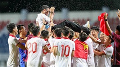 HLV Hoàng Anh Tuấn: 'U23 Việt Nam vô địch với đội hình trẻ nhất giải đấu’
