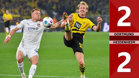 VIDEO bàn thắng Dortmund vs Heidenheim: 2-2 (Vòng 3 Bundesliga 2023/24)