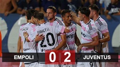 Kết quả Empoli 0-2 Juventus: Danilo và Chiesa lập công, Juventus thắng nhẹ nhàng