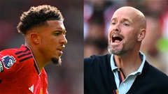 Erik ten Hag phản ứng thế nào khi bị Sancho công khai chống đối?