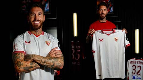  Sergio Ramos rạng rỡ trong ngày trở lại khoác áo Sevilla sau 18 năm