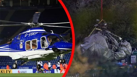 Leicester lần đầu công bố báo cáo tai nạn trực thăng khiến Chủ tịch Vichai thiệt mạng