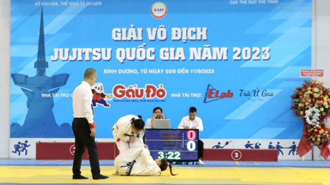 Sôi động Lễ Khai mạc Giải Vô địch Jujitsu Quốc gia năm 2023 tại Bình Dương