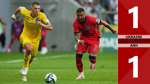 VIDEO bàn thắng Ukraine vs Anh: 1-1 (Bảng C vòng loại EURO 2024) 