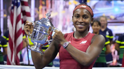 Tay vợt nữ 19 tuổi đi vào lịch sử khi vô địch US Open 2023
