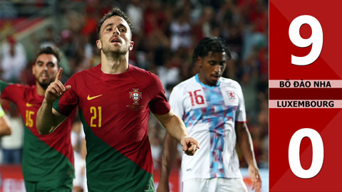 VIDEO bàn thắng Bồ Đào Nha vs Luxembourg: 9-0 (Bảng J vòng loại EURO 2024)