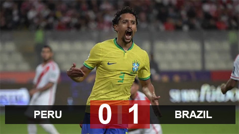 Kết quả Peru 0-1 Brazil: Thắng lợi nghẹt thở