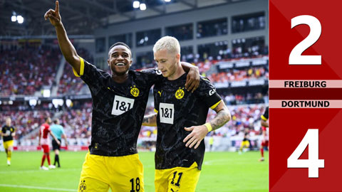 VIDEO bàn thắng Freiburg vs Dortmund: 2-4 (Vòng 4 Bundesliga 2023/24)