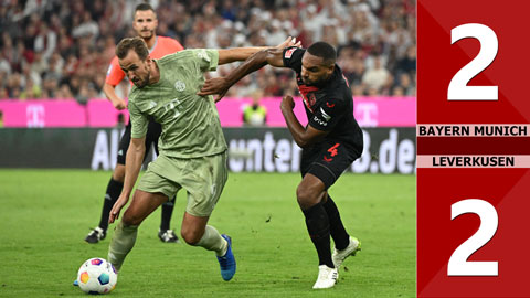 VIDEO bàn thắng Bayern Munich vs Leverkusen: 2-2 (Vòng 4 Bundesliga 2023/24)