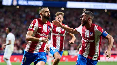 Trận cầu vàng 19/9: Atletico Madrid thắng kèo châu Á và xỉu bàn thắng