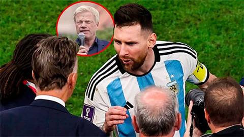 Động vào Messi, Van Gaal bị dằn mặt từ chính ‘đao phủ’ của ĐT Argentina