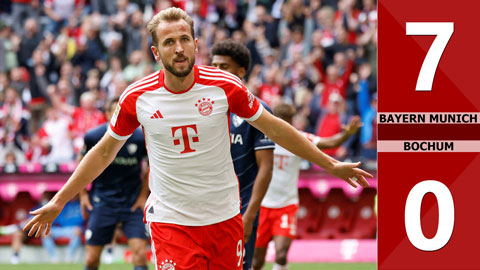 VIDEO bàn thắng Bayern Munich vs Bochum: 7-0 (Vòng 5 Bundesliga 2023/24)