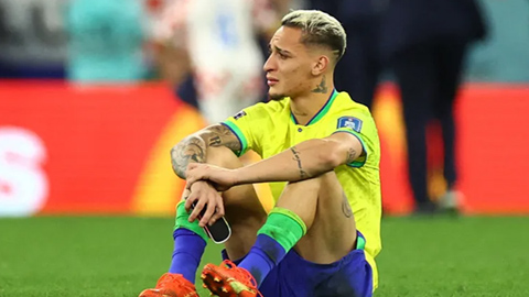 ĐT  Brazil triệu tập đội hình đá vòng loại World Cup 2026: Antony tiếp tục bị loại
