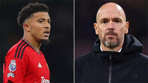 Ten Hag làm căng, 'cách ly' hoàn toàn Sancho khỏi MU