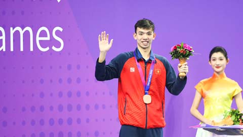  Kình ngư Nguyễn Huy Hoàng nói gì khi giành HCĐ 800m tự do nam tại ASIAD