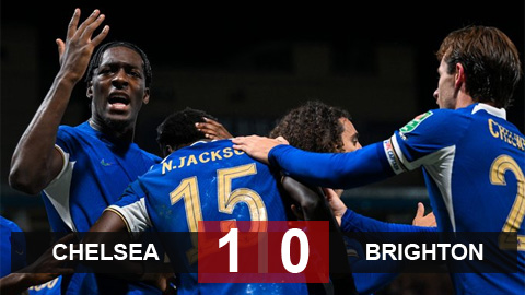 Kết quả Chelsea 1-0 Brighton: Thắng nhạt!