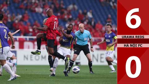 VIDEO bàn thắng Urawa Red Diamonds vs Hà Nội FC: 6-0 (Vòng bảng AFC Champions League)