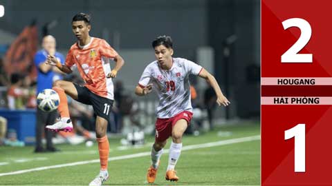 VIDEO bàn thắng Hougang vs Hải Phòng: 2-1 (Vòng bảng AFC Cup 2023/24)