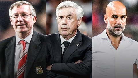 Pep Guardiola vượt mặt Sir Alex tại Champions League nhưng vẫn kém 1 người