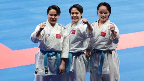 Những người hùng Karate nói gì khi giành HCV ASIAD 2023