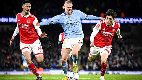 Soi đội hình ra sân khủng ở đại chiến Arsenal vs Man City