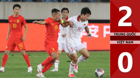 VIDEO bàn thắng Trung Quốc vs Việt Nam: 2-0 (Giao hữu quốc tế 2023)