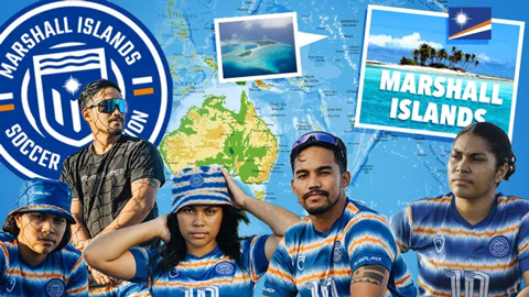 Quần đảo Marshall: Quốc gia cuối cùng trên trái đất chưa có ĐTQG