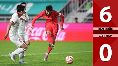 VIDEO bàn thắng Hàn Quốc vs Việt Nam: 6-0 (Giao hữu Quốc tế 2023)