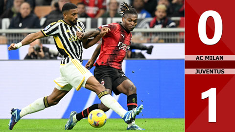 VIDEO bàn thắng AC Milan vs Juventus: 0-1 (Vòng 9 Serie A 2023/24)