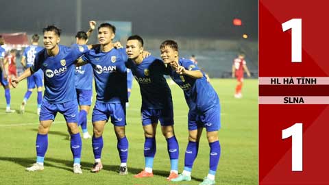 VIDEO bàn thắng HL Hà Tĩnh vs SLNA: 1-1 (Vòng 2 V.League 2023/24)